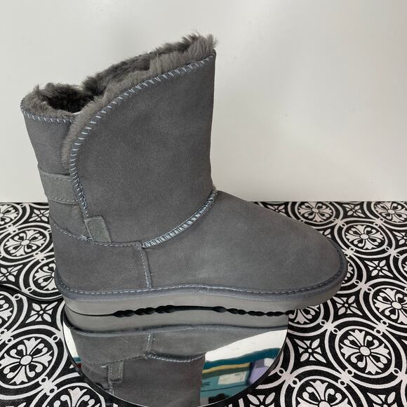 Style & Co Teenyy Cold-Weather Booties grey 10M - Picture 8 of 10